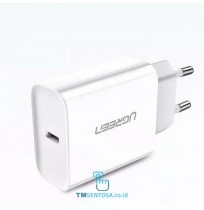 USB Wall Charger USB-C 18W PD WH CD137 - 60450
